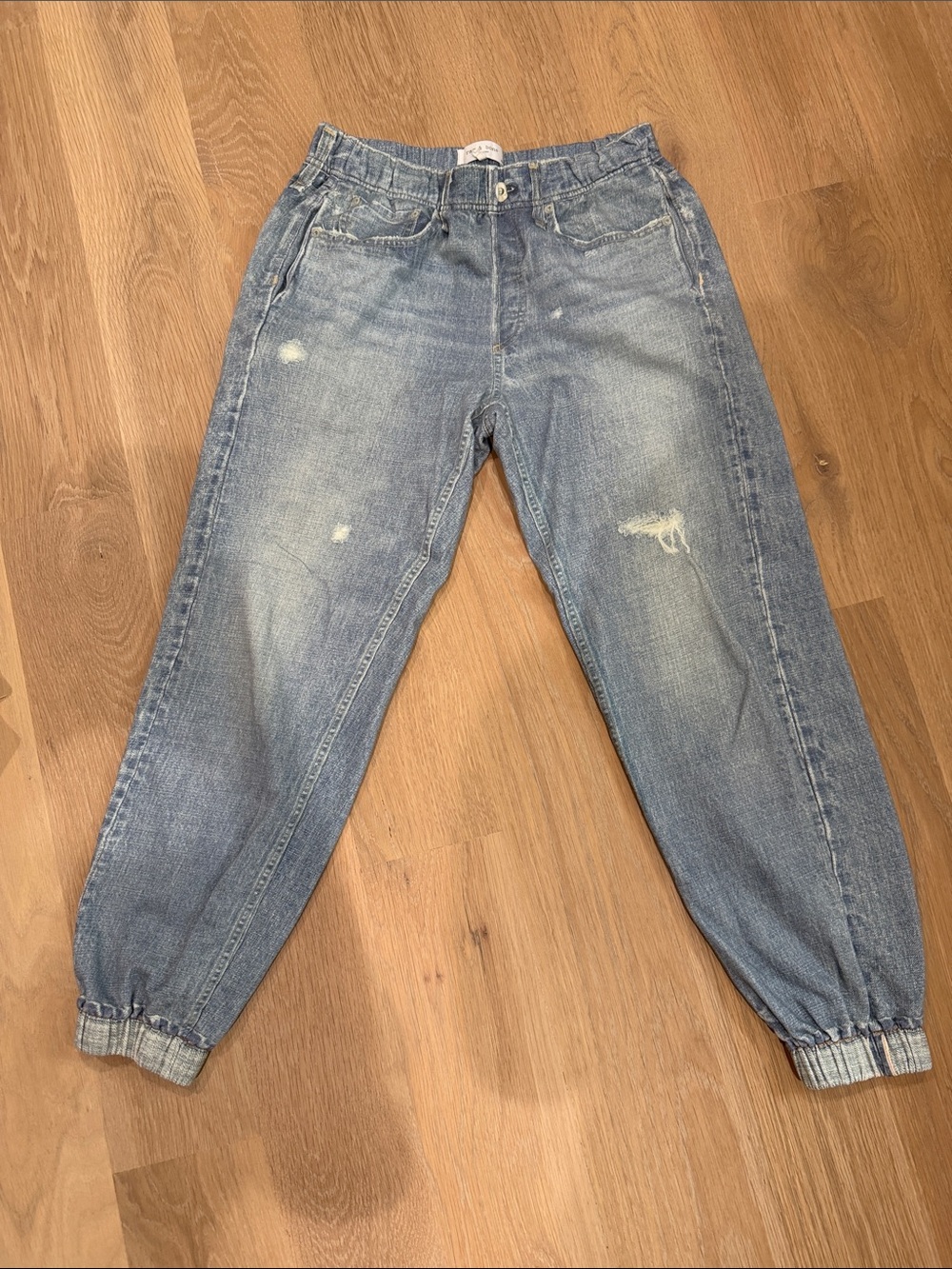 rag & bone Light Blue Miramar joggers